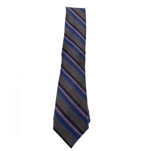 ProntoUomo platinum Mens wearhouse gray blue black lavender stripe X long